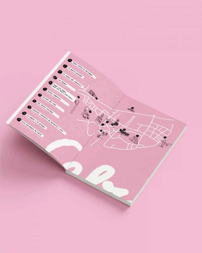 Maquetació Editorial Fanzine Celrà Socarrat