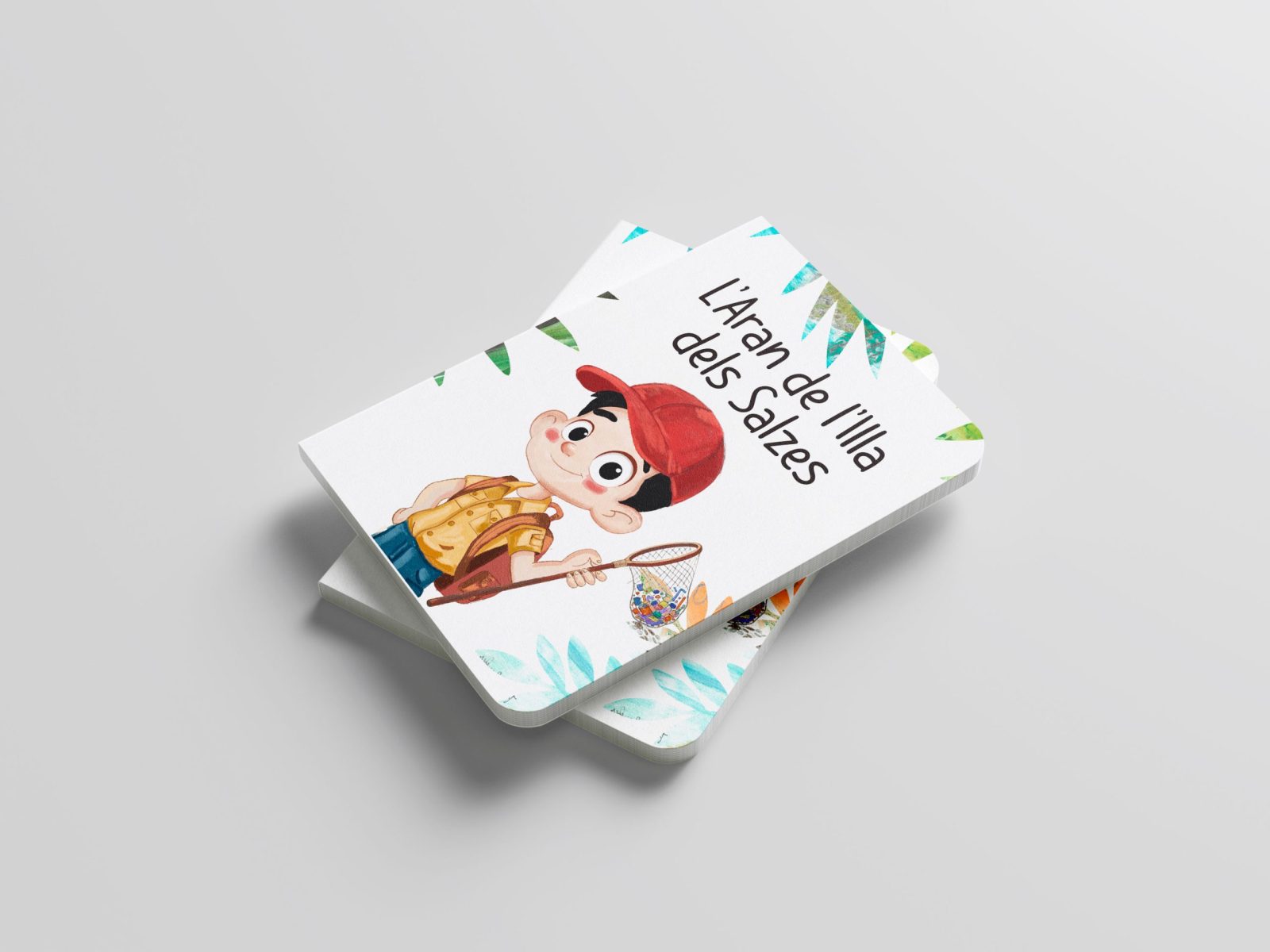 Llibre infantil Aran, projecte de disseny gràfic